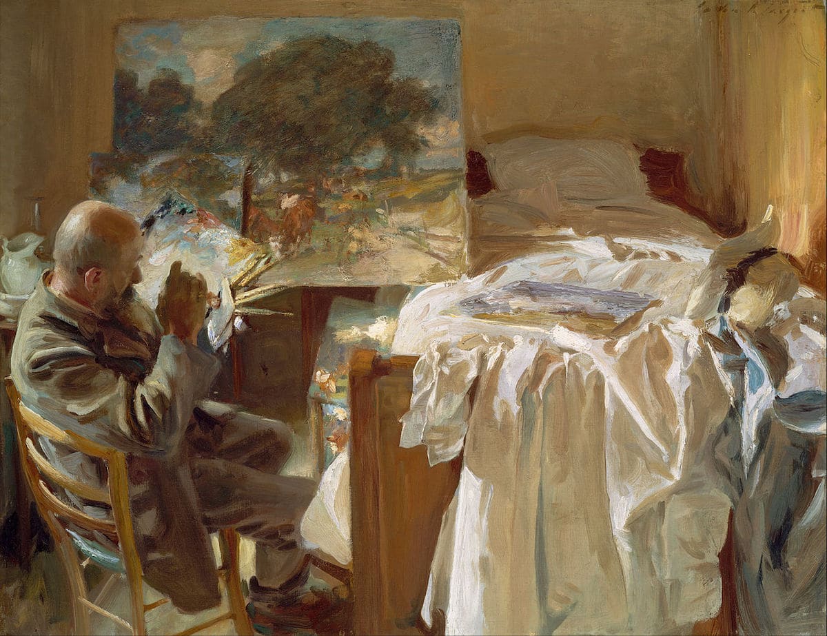 John Singer Sargent, An Artist in His Studio
