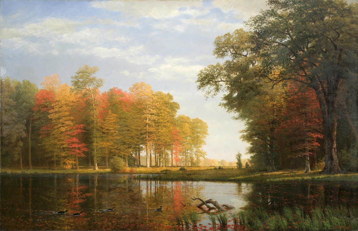 Albert Bierstadt, Autumn Woods