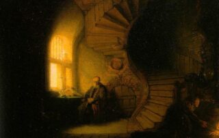 Rembrandt, The Philosopher in Meditation