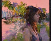 Rose Frantzen, Becoming, oil, 12 x 12 inches