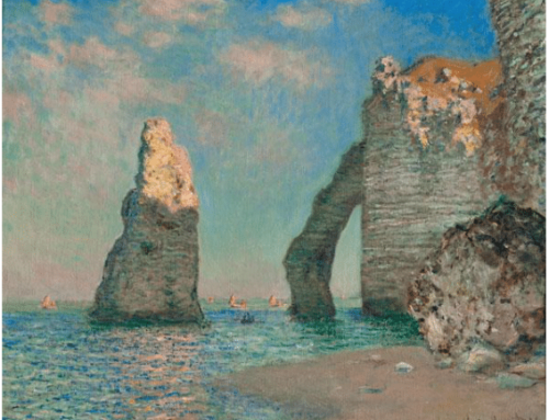 Monet’s Beach Days at Étretat