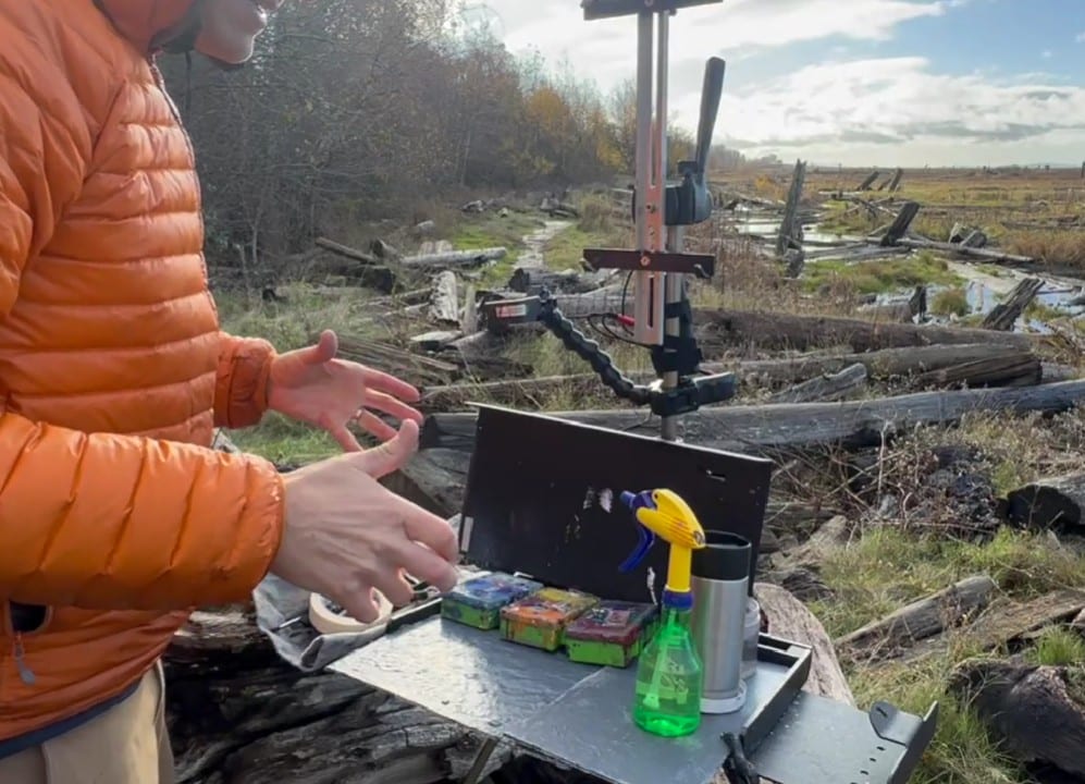 From Charlie Easton's plein air landscape demo