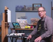 Kevin Macpherson helped us wrap up the inaugural Acrylic Live with his landscape painting demonstration