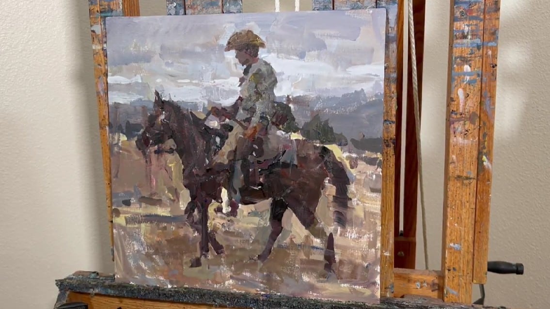 From Tad Retz's "Figure in the Landscape Demo"